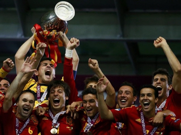 ▲ 유로2012 결승전 스페인 이탈리아 전 스페인 우승