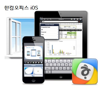 ▲ '한컴오피스 iOS' 모바일 앱 출시