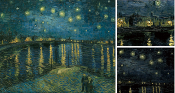 ▲ ⓒRMN-Grand Palais 빈센트 반 고흐 Vincent van GOGH, 1853~1890 <아를의 별이 빛나는 밤>