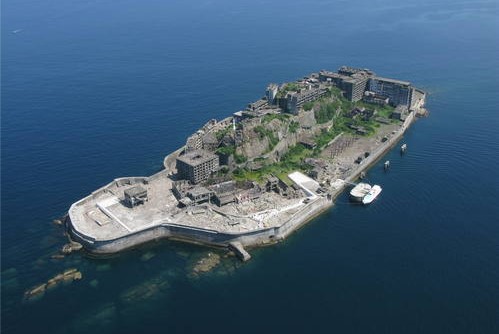 일본의 하시마 섬(출처=유네스코 세계유산 홈페이지)