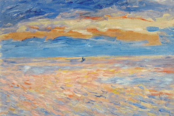 Auguste Renoir, sunset, 1879 or 1881.