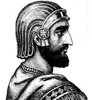 위대한 왕으로 존경과 칭송을 받아온 페르시아 건국의 아버지, 키루스 대왕(기원전 590~530). 사진 위키피디아 